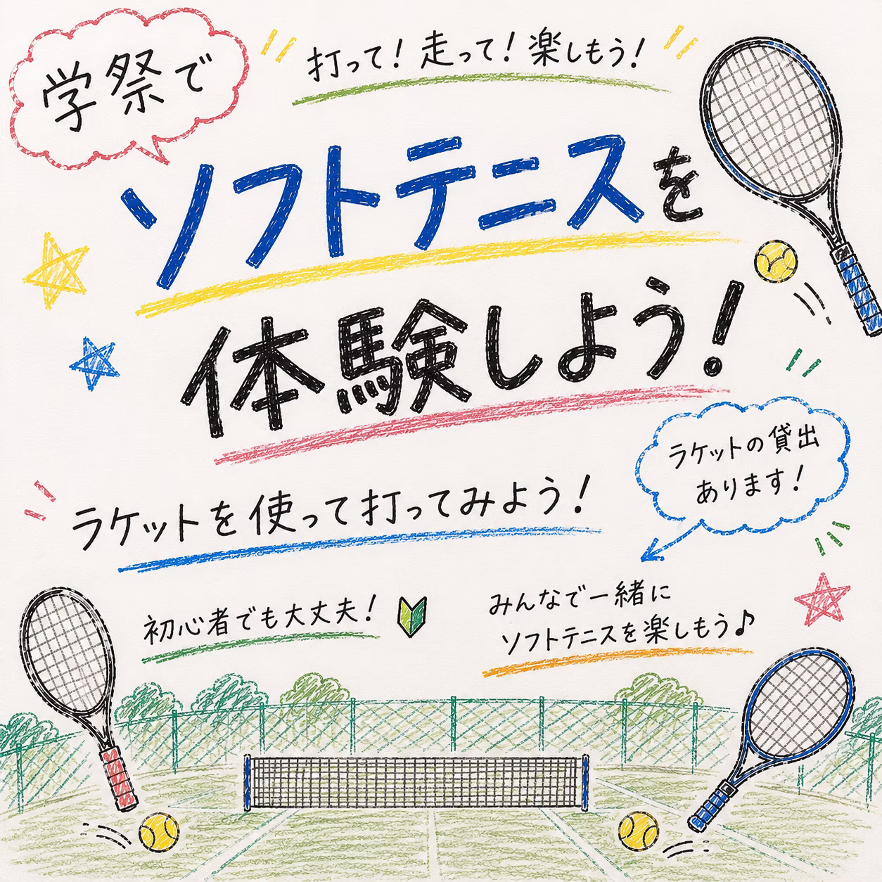 ソフトテニス体験